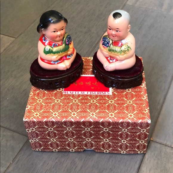 Girl & boy figurines. - Picture 2 of 5